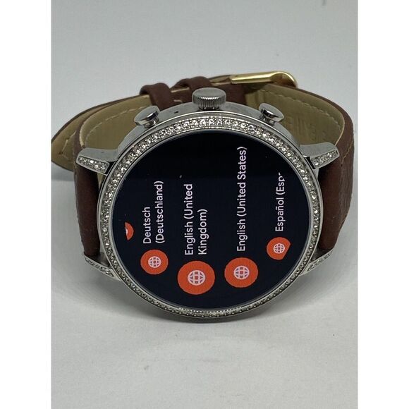 Fossil Gen 4 Authentic Digital Dial Smart Watch Custom Band FTW6013 AB532 - Picture 6 of 10
